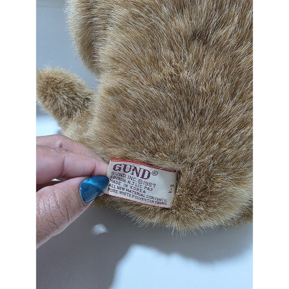 Altman's Limited Edition Gund Teddy Bear Plush 1987 Vintage Store Exclusive 16" - Picture 7 of 9
